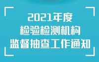 2021年度檢驗檢測機(jī)構(gòu)監(jiān)督抽查工作